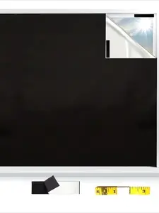 1pc For RV UV Block Blackout Blind Curtain, Travel Blackout Window Shades, Portable Blackout Window Cover For Bedroom, Dorm Room No Drill, Sleep Better Anywhere