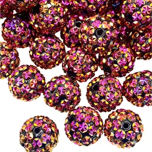 Smile, Sparkle & Repeat 20mm Rhinestone Beads - Beading & Jewelry Making DIY Supplies Bumblegum Bead