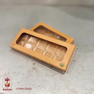 Chocolate Boxes with Plastic Insert - Customized & Cardboard