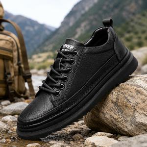YANXIANSHOES Men's Rugged Casual Trainers - Closed, Masculine & Smart Casual Trainers, Walking Shoes for Outdoor Lifestyle