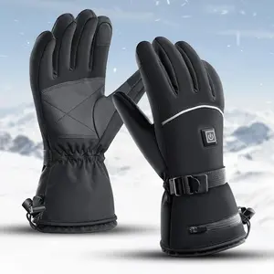 Touchscreen Waterproof Heated Winter Gloves for Outdoor Activities