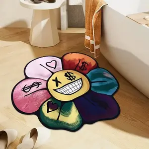 Y2K Flower Carpet For Dorm Room