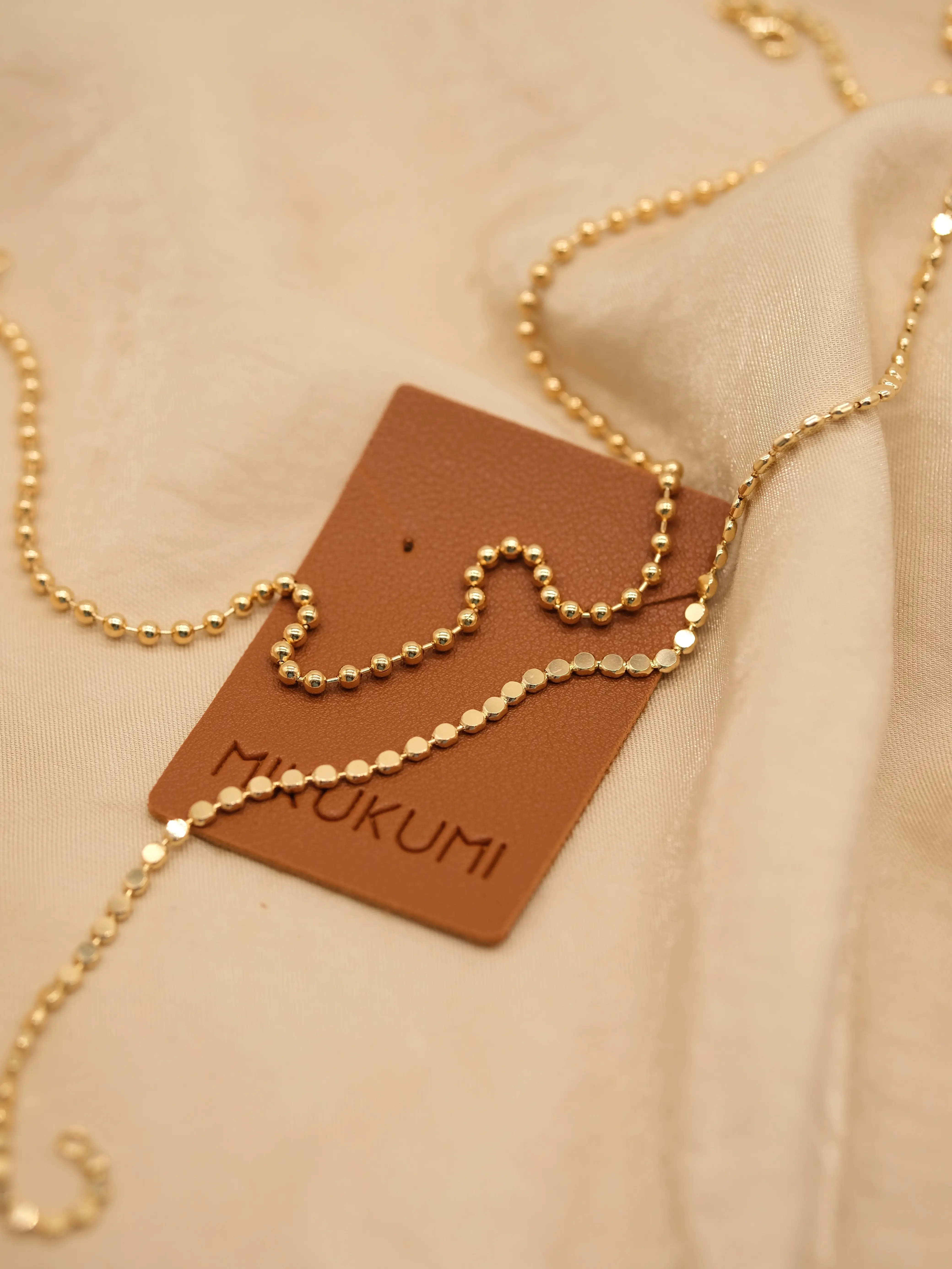 18K Gold Chain Necklace, Everyday necklace
