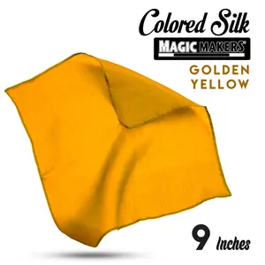 Golden Yellow 9 inch Colored Silk SINGLE