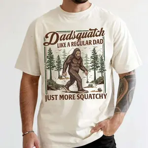 Comfort Colors Dadsquatch Shirt, Sasquatch Dad Tee, Funny Father's Day Gift, Bigfoot Dad T-Shirt, Legendary Dad Graphic Tee
