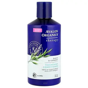 Avalon Organics Thickening Conditioner, Biotin B-Complex, 14 fl oz (414 g)
