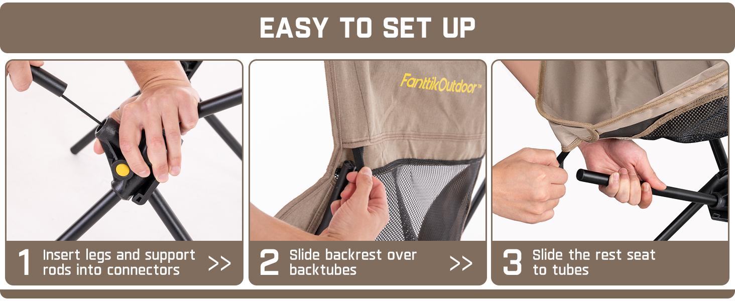【FathersDayGift】FanttikOutdoor Zeta L8 Max Camping Chair, Portable & Lightweight, Comfort-Driven Foldable Rocking Chair with Carry Bag for Camping, Hiking, Patio, Fishing, Support up to 250 lbs,summerwins 【FathersDayGift】FanttikOutdoor Zeta L8 Max Camping Chair, Portable & Lightweight, Comfort-Driven Foldable Rocking Chair with Carry Bag for Camping, Hiking, Patio, Fishing, Support up to 250 lbs,summerwins