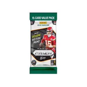 LIVE OPEN! - (x1) 2025 Prizm Football Value Pack - RED FLASH!