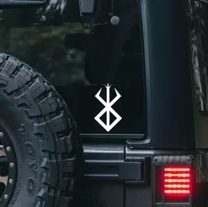 Berserk Curse Mark Vinyl Sticker for Trucks, Cars, laptops, & More.