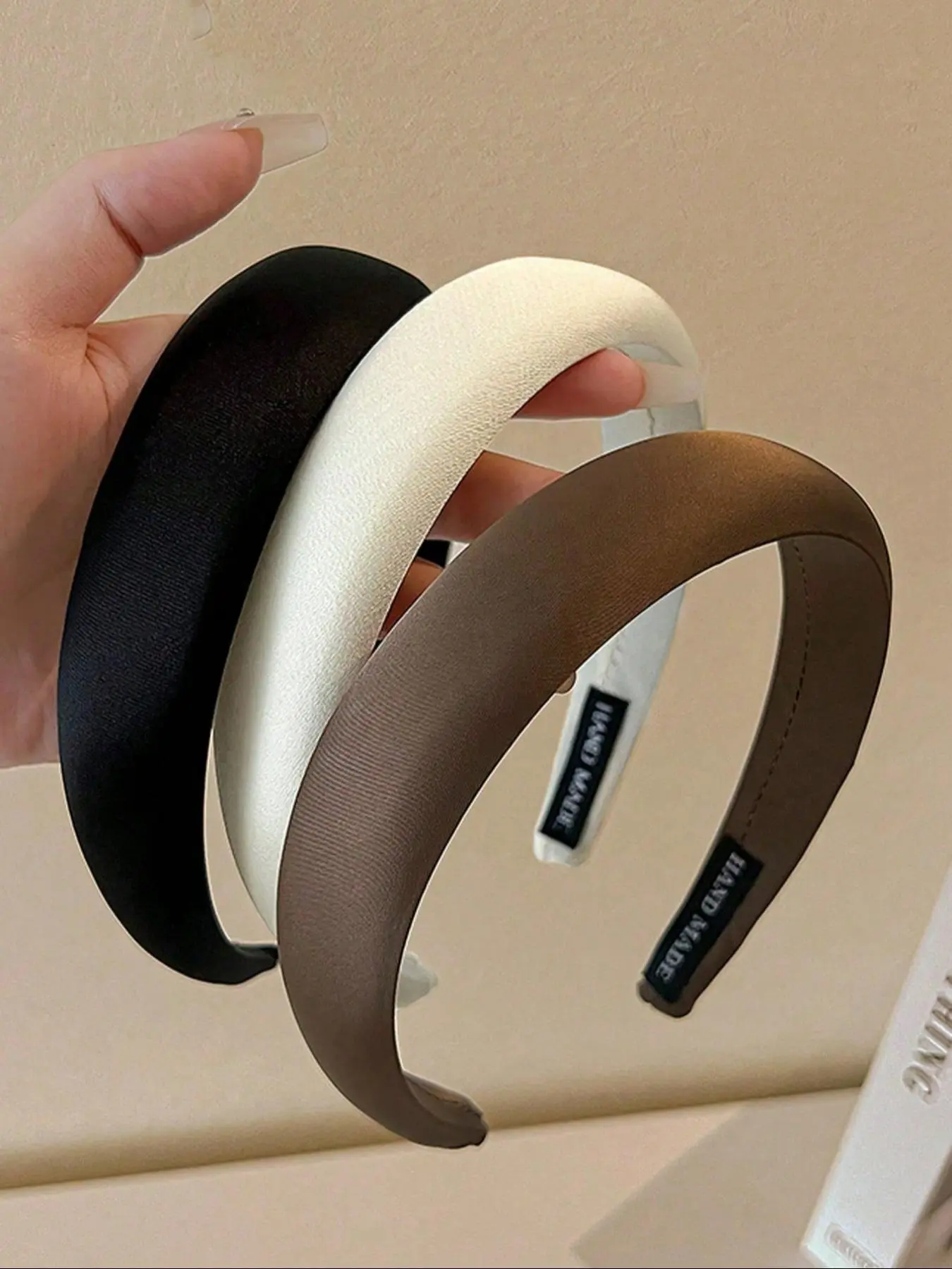 Women's Elegant Solid Color Headbands, Minimalist Headband for Women & Girls, Fashion Hair Accessories for Party, Daily Clothing Decor, Soft Headband, Chic Headbands, Headband Set, Fabric Headbands, Hairband