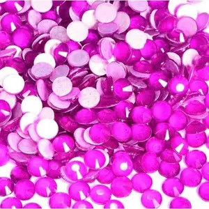 Neon Purple Glass Rhinestones