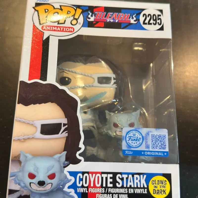 Funko Pop Collectible Figure Vinyl - Bleach Coyote Stark Glow-in-the-Dark Anime Figurine, TV/Movie Character Collectible for Anime Fans