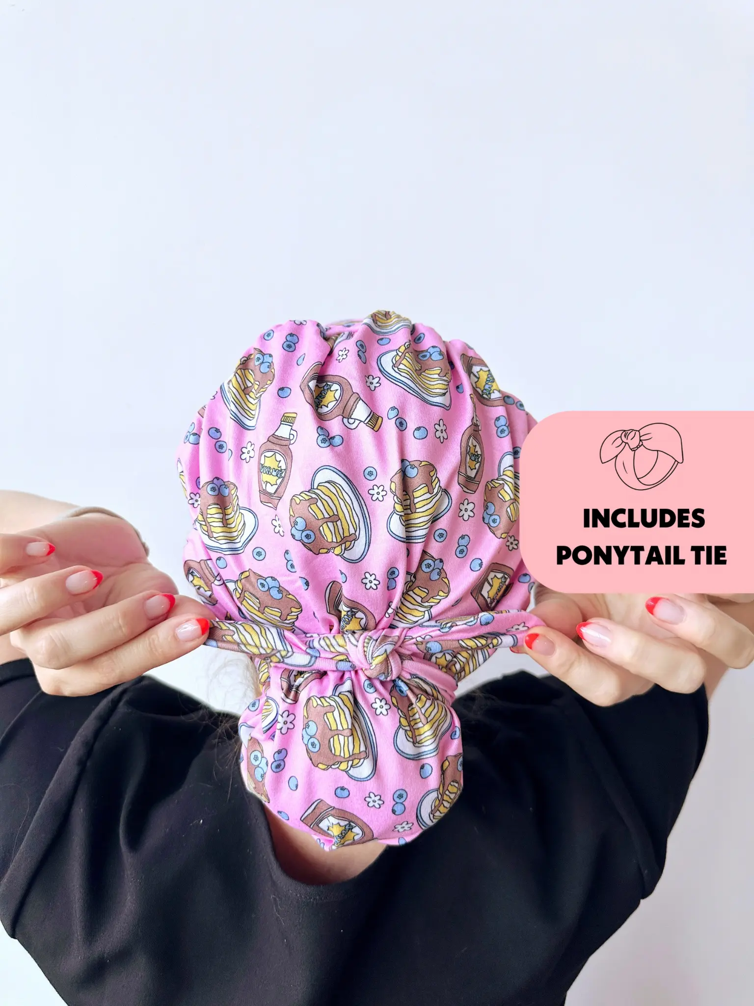 DuoStyle Scrub Hat - Pancakes