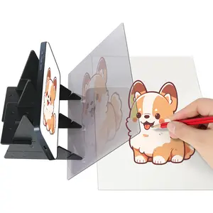 【FaddishDeal】12 Inch Optical drawing board, portable optical wiring board, image layout, drawing projector, optical copy pad, easy to track drawing tool for illustration, sketching, doodling & daily creation art supplies