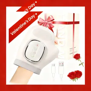 Portable Hand Massager with Heat & Compression, Wireless 3 Modes for Carpal Tunnel Relief, Perfect Gift for Hand Relaxation