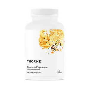 Thorne Curcumin Phytosome 500 mg (Meriva) - Sustained Release - 120 Capsules - 60 Servings