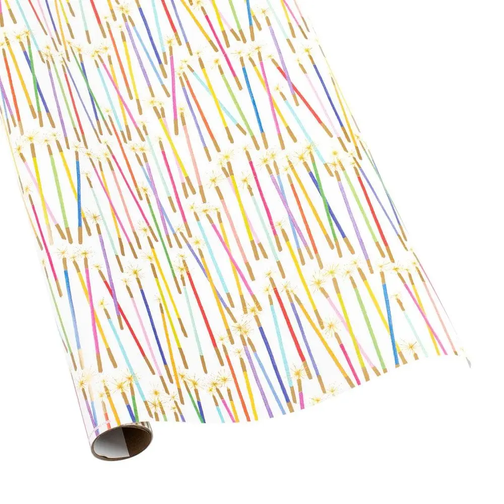 Party Candles Wrapping Paper