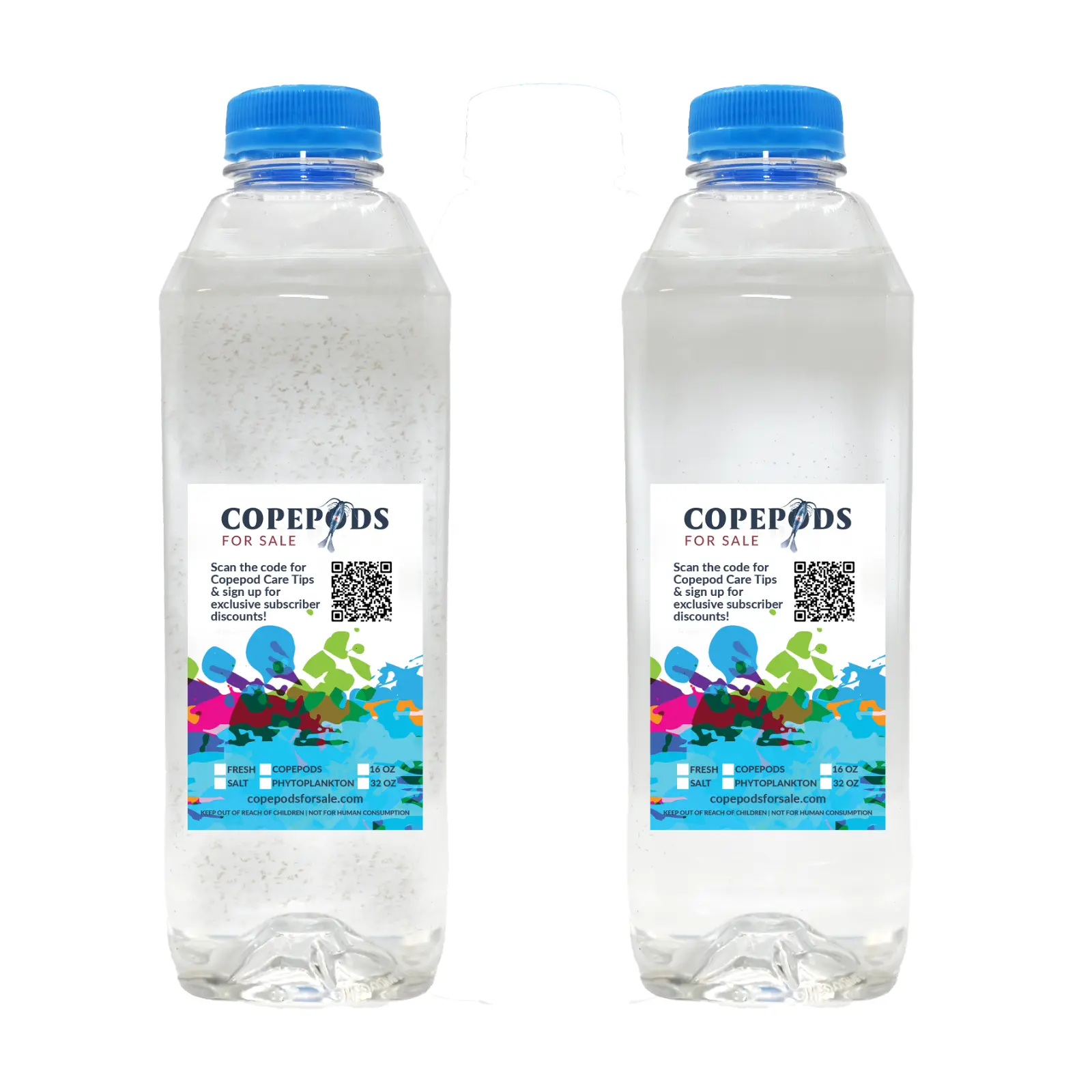 Freshwater Copepods & Daphnia Mix (32 oz Each) – Fast Shipping!