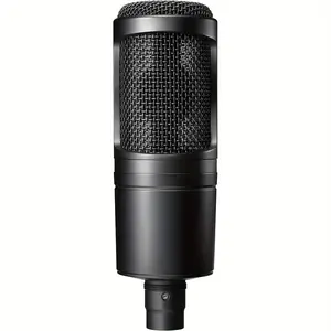 The AT2020 is a Cardic-type condenser microphone designed for studio use, ideal for home or project studio use.