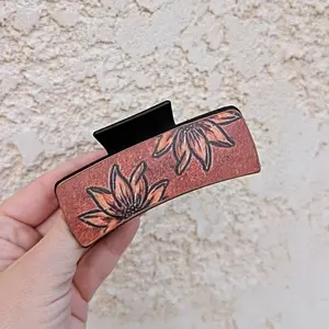 Sunflower Claw Clip