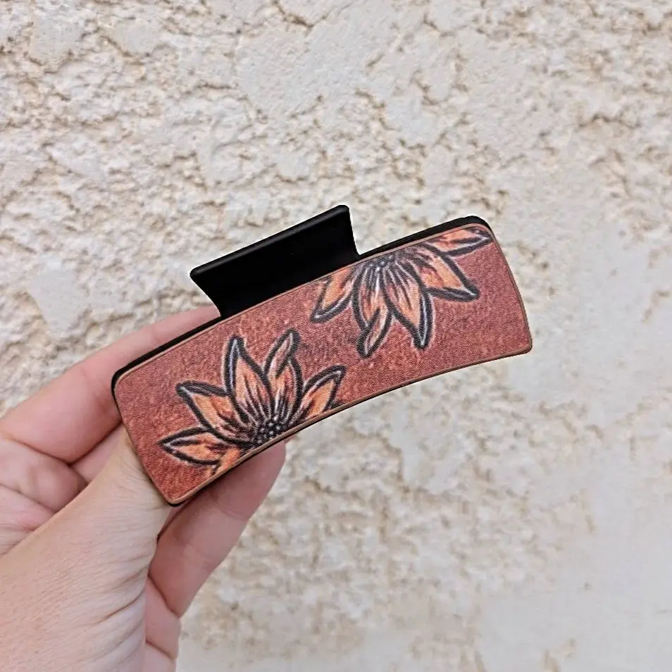 Sunflower Claw Clip