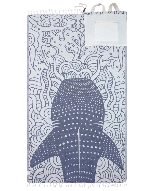 Whale Shark Towel Bag