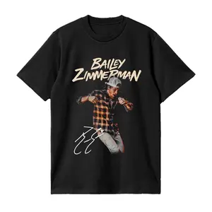 Bailey Zimmerman Tee Young Country Trend Look to10129