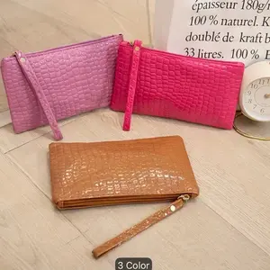 1-piece, Casual Small Purse Crocodile Pattern - Multiple colors