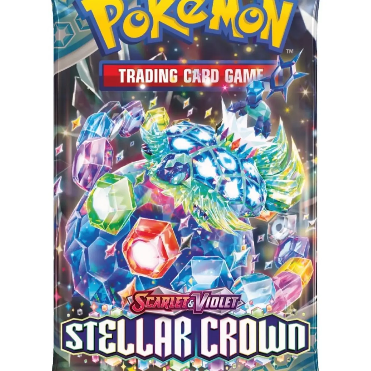 Pokmon Trading Card Game: Scarlet & Violet - Stellar Crown Sleeved Booster,  Styles May Vary Model 190-87900 SKU 6588401 - TikTok Shop