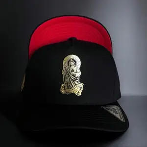 San Judas Tadeo Snapback Hats black
