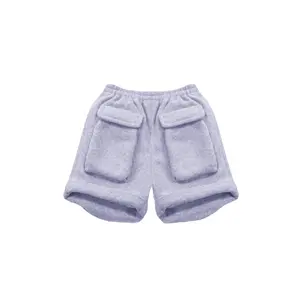 YVESLU 4 Pockets Puffy Shorts, Menswear Short