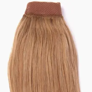 Honey Blonde Ponytail Human Hair Extensions
