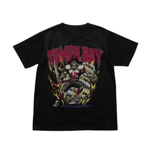 Tampa Bay Football T-Shirt, Buccaneers Football Tee, Vintage Graphic Tee, Skeleton Football Shirt, Football Merch, Gift for Fans Football