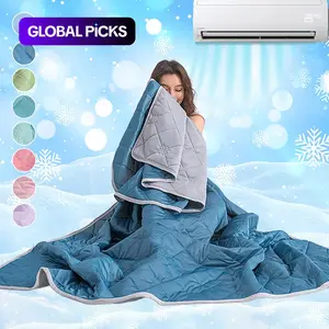 Cooling Lightweight Cozy Blanket, Soft Comfortable Breathable Cooling Blanket, Machine Washable Summer Cooling Blanket for Hot Sleepers, Soft Winter Blanket, Bedding for Home Bedroom, Living Room, Summer Blankets, Soft Comfy Blanket #GLOBAL PICKS