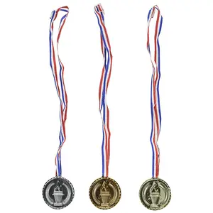 Gold, Silver, and Bronze Medal Set, 3 piece set