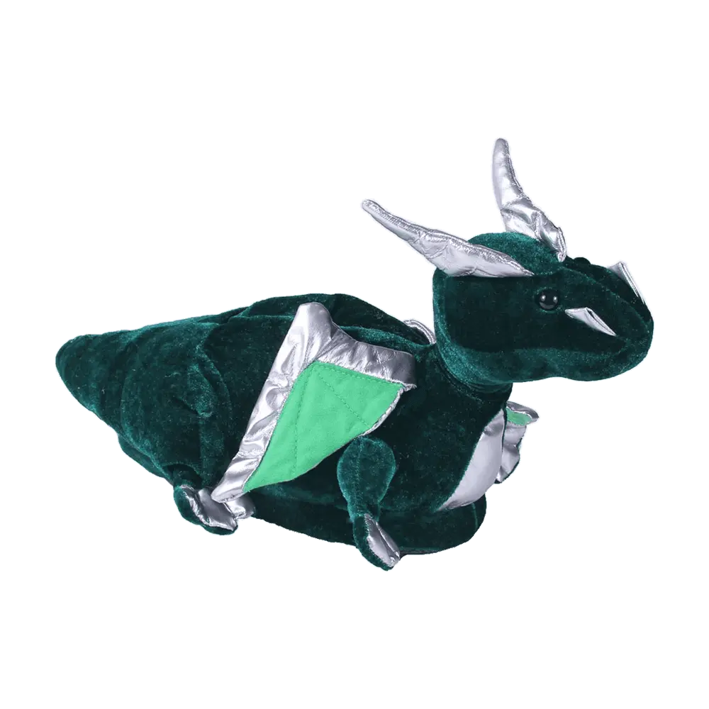 Dragon Slippers - Enchanting Plush Animal Slippers with Dragon Wings & Memory Foam Footbed for Ultimate Comfort & Safety