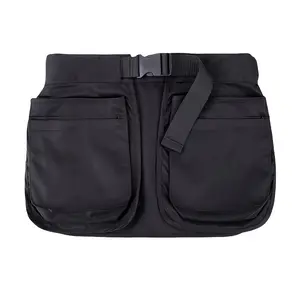 Fashionable Waist Bag With Multiple Large Pockets, Perfect For Fishing, Gardening, Outdoor Shooting Activities, Travel, And Daily Work