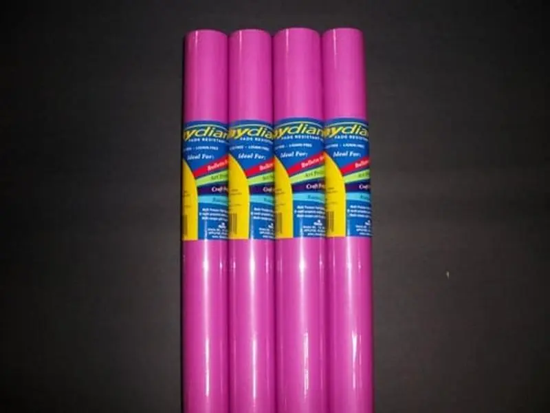 RiteCo Raydiant 80167 Premium Quality Recycled Magenta Art Rolls, 48 in x 50 ft 4-Pack, Fade-Resistant Acid-Free Paper for Art & Craft Projects, Bulletin Boards