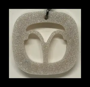 Markacite resin zodiac Keychains