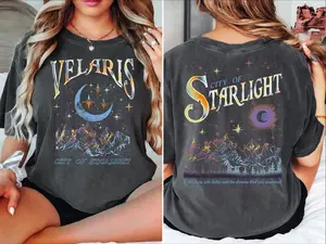 Velaris City Of Starlight Tee, City Of Starlight Shirt,ACOTAR Merch,Velaris Bookish T-Shirt, ARN12