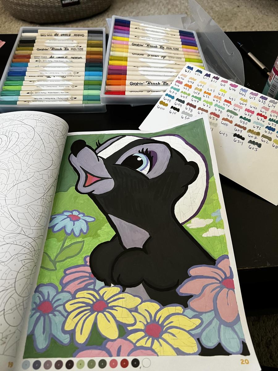 Item: 36 Dual Tone Brush Tip Marker, including 72 Colors