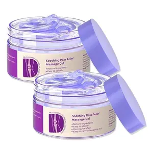 Kresin Joint Relief Gel - Purple Formula for Joint Support on Knees, Back, Neck & Extremities, 2-Pack