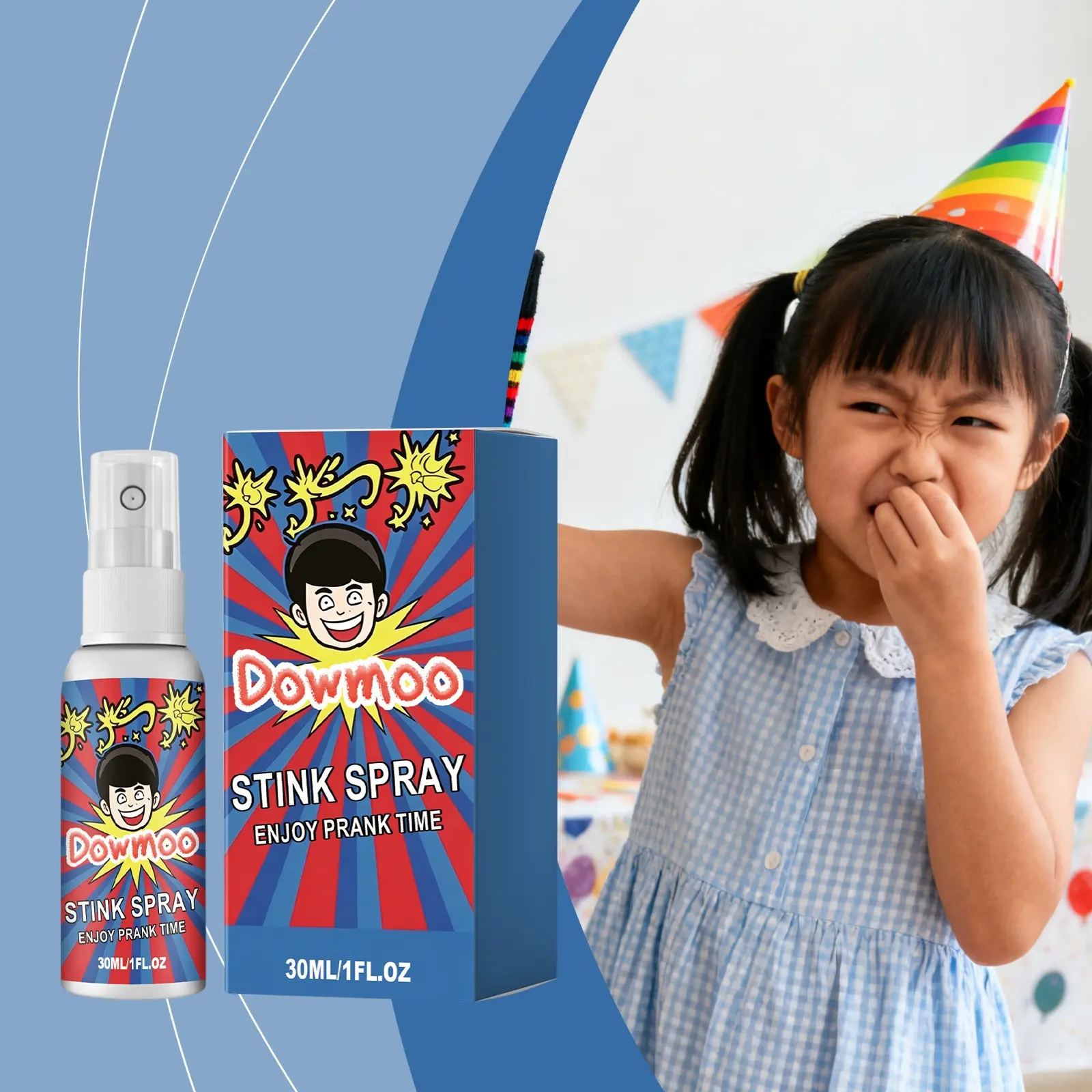💨 POV: You’re about to pull off the ultimate harmless revenge on your friends... Dowmoo Extreme Stink Spray & Novelty Prank Toy | Funny Party Gag Gifts, Creative Prank Gift, Hilarious Joke Gadgets, Smelly Fart Spray, Novelty Toy Trends 2026 🦨🤣