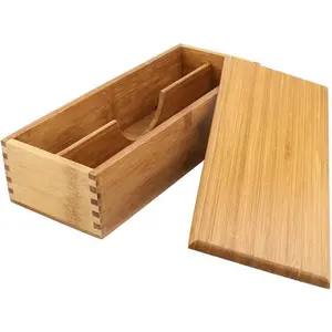 Chopsticks Storage Box with Lid -  Silverware Storage Utensil Drawer Organizer -  Chopsticks Boxes with Lid - Cutlery Box Utensil Holder Container for  Kitchen