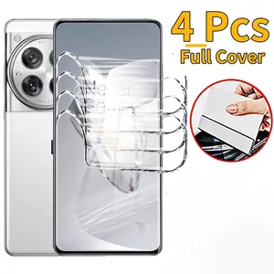 4 Pcs Front Screen Protector Hydrogel Film Suitable for OnePlus Nord CE3 CE CE2 Lite CE4 CE4Lite 4 Lite 5G Smartphone Protective Films TPU Soft Film Not Glass