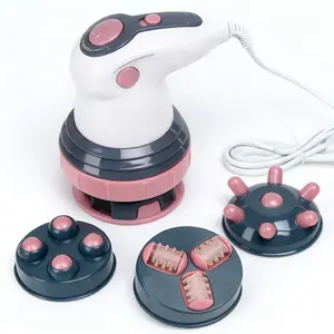 Top Rated 3-in-1 Plug-in Handheld Massager Deep Tissue Therapy for Neck Back Shoulder Discomfort Relief