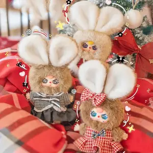 Baby Three - Oli's Wardrobe Mystery Boxes Bag Pendant Bunny Plush Dolls Soft Collectibles Hidden Style 2 Hidden Probability:1/48