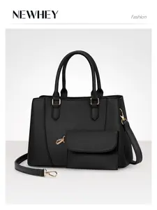Women's PU Leather Handbag, Small Top-Handle Purse, Waterproof Anti-Theft Design, Stylish Lady's Bag for Everyday Use