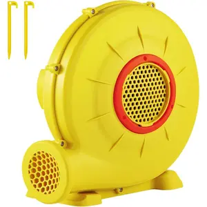 VEVOR Inflatable Air Blower, 450W/1100W/1500W Portable and Powerful Bounce House Blower, Commercial Air Blower Pump Fan, Used for Inflatable Bouncy Castle and Jump SlidesVEVOR Super Brand Day