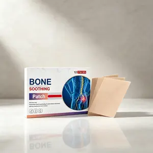 12-Pack Bone Soothing Patch – Pain Relief for Lower Back, Hip, Sciatica, Muscle Soreness, Daily Lumbar Care Patches